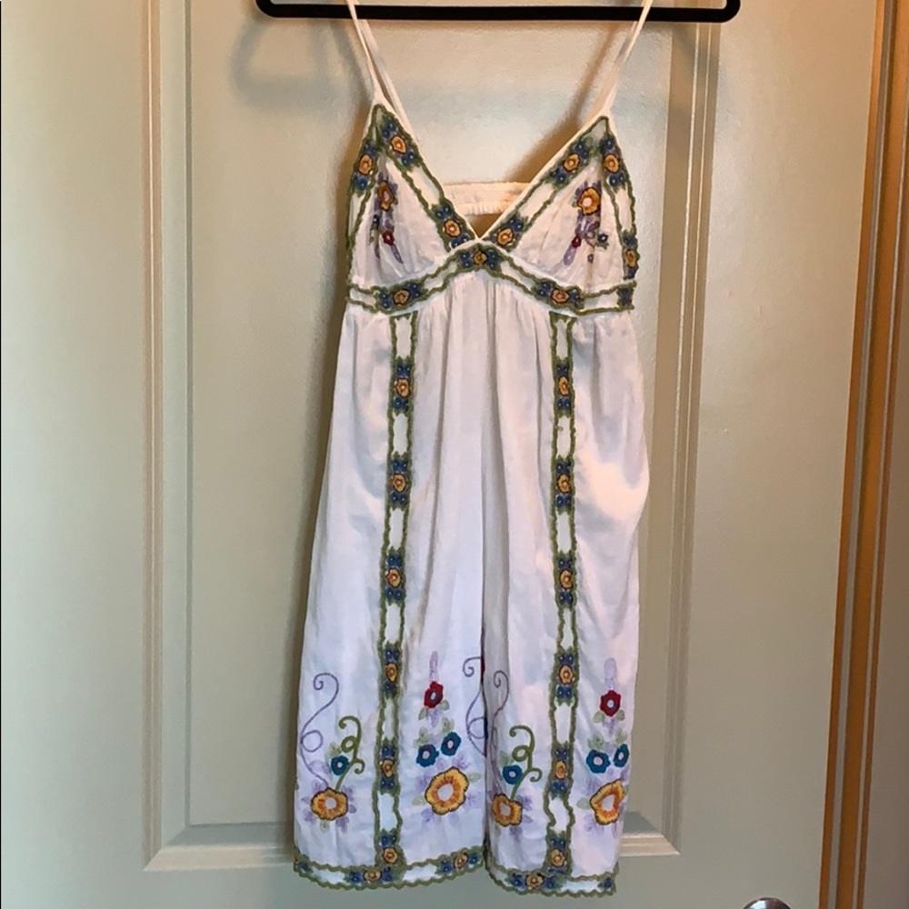 White Embroidered dress from The Impeccable Pig